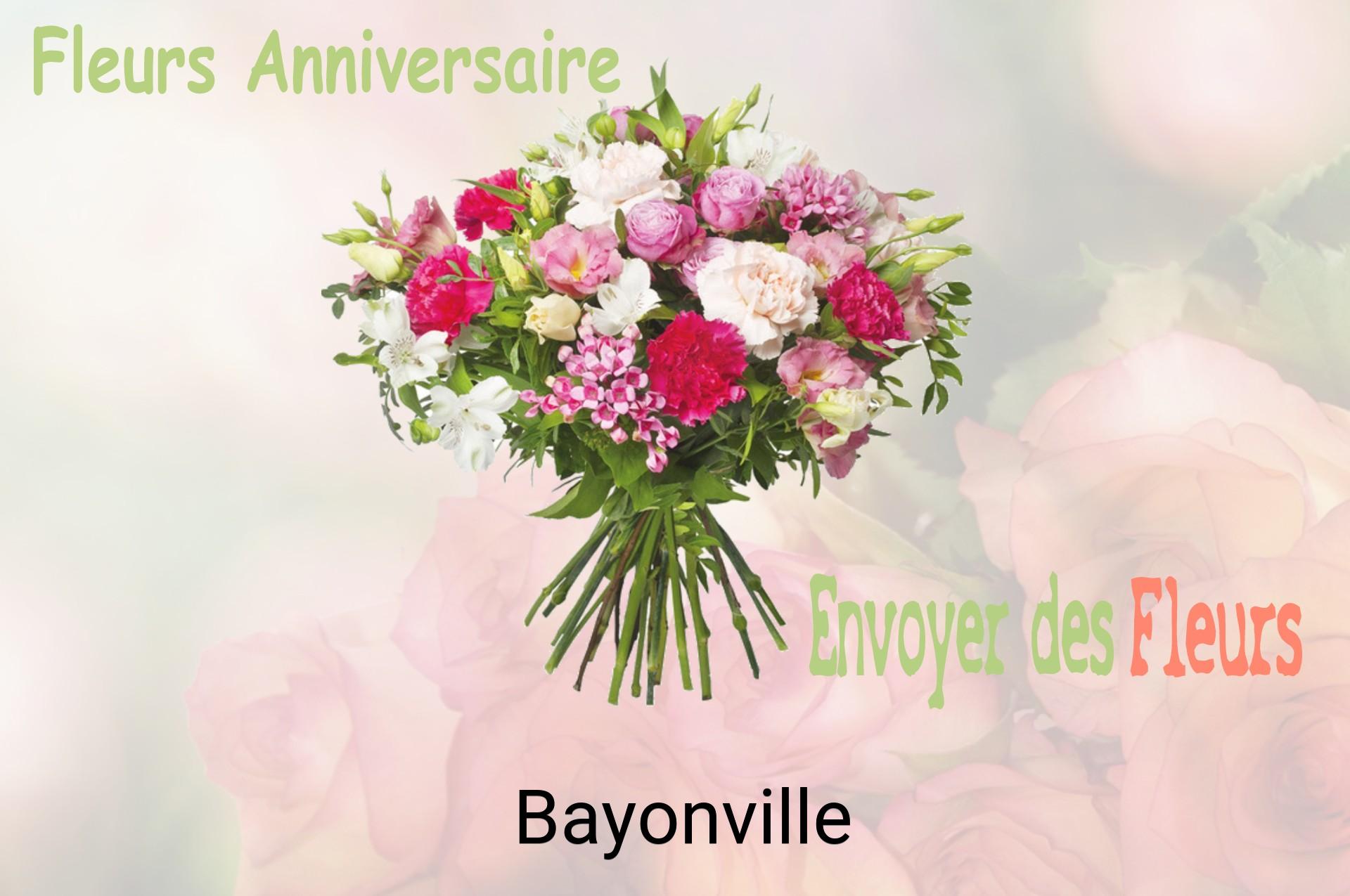 Bouquet de fleurs d’anniversaire livré à Bayonville
